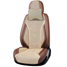 Funda de cuero y malla transpirable 3D para asiento de coche, Cojines de asiento de coche de estilo, cojines para Acura ZDX MDX ILX TLX 2024 - compra barato