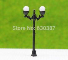 LCX07 20pcs Model Railway Lamppost lamps Street Lights HO OO TT Scale NEW 2024 - buy cheap