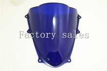 Para Suzuki GSXR1000 K9 2009 2010 2011 2012 2013 2014 2015 2016 Azul Windshield WindScreen Bolha Dupla GSXR 1000R 1000 R 2024 - compre barato