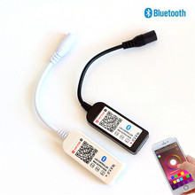 DC 5-24V Mini LED RGB Controller 3 Channel Bluetooth RGBW Led Controller IOS / Android Smart APP For RGB RGBW LED Strip Lights