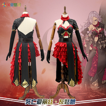 New game Anime SINoALICE cosplay Cinderella cos cartoon Halloween Unisex cosplay costume dress dress+Shoulder straps+belt+gloves 2024 - buy cheap