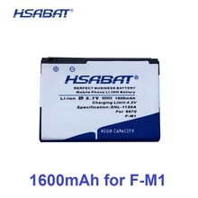 HSABAT Marca Top 100% Nova 1600 mAh Da Bateria para o BLACKBERRY PEARL 3G F-M1 9100 9105 ESTILO 9670 dentro de rastreamento número 2024 - compre barato
