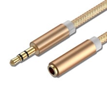 Cable de Audio de extensión de 3,5mm, Cable auxiliar macho a hembra, para auriculares, 3,5mm, para iPhone 6s, reproductor MP3 y MP4 2024 - compra barato