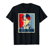 Camiseta negra de manga corta a la moda, camiseta japonesa sin Fear, camiseta con póster de Keren Jaeger, 2019 2024 - compra barato