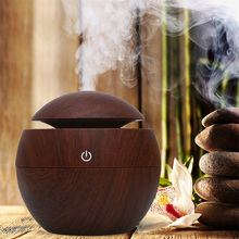 Home USB Aroma Essential Oil Diffuser Ultrasonic Humidifier Air mini Purifier 7 Color Change LED Night light for Office Home 2024 - buy cheap