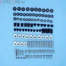 115 Pieces Motorcycle Complete Fairing Body Bolts & Nuts & Screws Hardeare Kit For Suzuki GSXR1000  GSX R1000 2001 2002 2024 - buy cheap