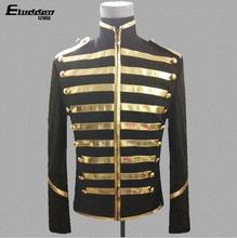 Personal court clothes men suits designs masculino homme terno stage costumes for singers jacket men blazer dance stand collar 2024 - buy cheap