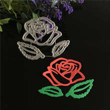 rose flower diy Metal Cutting Dies Stencil for DIY Scrapbooking Photo Album Embossing Paper Cards Craft for Album Decor 2024 - buy cheap