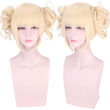 Nuevo alta calidad Himiko Toga Cosplay peluca My Hero Academy disfraces pelucas disfraces de Halloween pelucas 2024 - compra barato