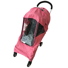 stroller accessories 100% waterproof rain cover wind dust shield with zipper open for Babyzen YOYO YOYA 2024 - buy cheap