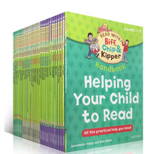 33 книги/набор Oxford для чтения дерева с биффом, чипом и киппером, ручная книга, помогающая вашему ребенку читать фотоальбом Phonics на английском языке 2024 - купить недорого