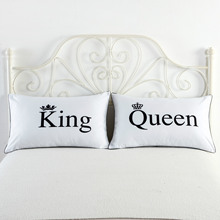 I LOVE YOU Cute Pillow Cases Red Heart Together Pillowcase Super Soft Pillow Cover Wedding Valentine's Gift Queen King Skull 2024 - buy cheap