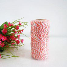 3 Spools (110yard/spool) Pick Colors Orange Bakers Twine 12ply,Card Making Gift Wrap Craft Party Cotton Twine,String,Cords,Rope 2024 - buy cheap