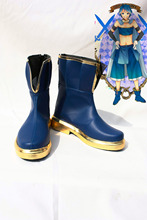 Zapatos Miki Sayaka azules hechos a medida de Puella Magi Madoka mágica Cosplay 2024 - compra barato