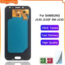 Montaje de pantalla táctil LCD Super AMOLED para Samsung Galaxy J5 2017 J530 SM-J530F J530M piezas de repuesto LCD 2024 - compra barato
