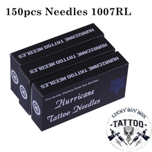 Agulhas para tatuagem 150 peças, agulhas profissionais rl, esterilizado, descartável, forro redondo, agulhas para tatuagem, arte corporal 2024 - compre barato