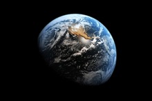 Planet Earth From Space Giant SILK POSTER Decorative painting 24x36inch 2024 - buy cheap