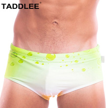 Taddlee Brand Sexy Swimsuits Men Swimwear Swimming Boxer Briefs Bikini 3D Print Low Rise Boardshorts Surfing Trunks Shorts Gay 2024 - buy cheap