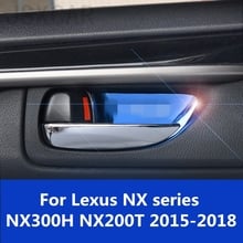 dedicated Inner door Door panel panel Patch Car door handle Interior upgrade For Lexus NX series NX300H NX200T 2015-2018 2024 - buy cheap