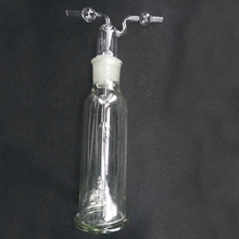 Лабораторная 250 мл стеклянная газовая бутылка для мытья, стеклянная посуда с несколькими отверстиями, химические инструменты, лабораторное использование 2024 - купить недорого