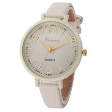 Женские часы Montres Geneva, маленькие Кварцевые аналоговые наручные часы из искусственной кожи, женские часы-браслет, лидер продаж, relogio feminino 2024 - купить недорого