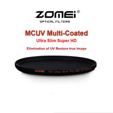 ZOMEI 52/55/58/62/67/72/77/82mm PRO Slim HD MC UV Filter Multi-Coated Optical Glass MCUV Lens Filter for Canon Nikon Sony Hoya 2024 - buy cheap