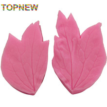 3D silicone cake mould,Leaf shapes Cake silicone Chocolate Candy Decorating Mold tools  2304 2024 - buy cheap