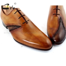 Cie/верх из телячьей кожи; Высококачественные мужские повседневные туфли-оксфорды, сшитые вручную; OX195 2024 - купить недорого