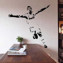 Football Player Pattern Wall Stickers Living Room Study Decoration Vinyl Decals Mual Art Poster 55x75cm CP0412 2024 - buy cheap