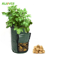 Мешки для выращивания картофеля RLJLIVES, полиэтиленовые мешки для посадки овощей, садовые горшки, плантаторы, ферма товары для домашнего сада 2024 - купить недорого