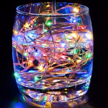 9 Colors 5M LED Fairy Christmas String Lights Lamp Battery Operated LED Decorative lighting string Beads for Holiday Lighting 2024 - buy cheap