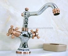 Polished Chrome Bathroom Faucet Double handle Basin Mixer Tap Bath Basin Faucet Vessel Sink Water Tap Kna901 2024 - buy cheap