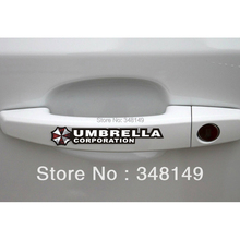 Aliauto 4 x Car-Styling Umbrella Corporation Car Door Handle Sticker And Decal For Toyota Ford Focus chevrolet Cruze VW Kia Opel 2024 - buy cheap