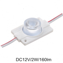 5pcs/lot 2W high power led module side lighting 5050 led lamps 1 led module injection lens super brightness 2024 - buy cheap