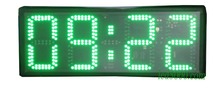 8inch green color hours and minutes  LED clock (HST4-8G) 2024 - купить недорого
