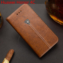 EFFLE For Huawei Honor 4C Case,Luxury Magnetic Flip Pu Leather Case With Wallet For Huawei Honor 4C Free Shipping 2024 - buy cheap