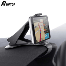 Rovtop Car Phone Holder Mount Stand Holder for Cell Phone in Car GPS Display Dashboard Bracket For iphone Xiaomi Samsung Huawei 2024 - buy cheap