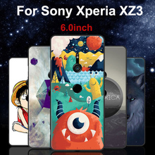 Silicone coque For Sony Xperia XZ3 case cover cartoon Painted soft phone case For Sony Xperia XZ 3 H9493 Protection Shell fundas 2024 - buy cheap