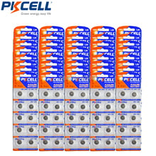 400Pcs 40Cards PKCELL AG6 LR69 LR171 LR920 LR921 1.5V 32mAh Alkaline Button Coin Batteries For Watches Toys 2024 - buy cheap