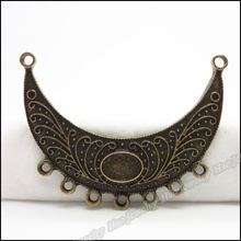 22pcs Vintage Charms Moon Pendant Antique bronze Fit Bracelets Necklace DIY Metal Jewelry Making 2024 - buy cheap