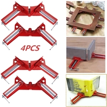 4Pc 90 Degree Right Angle Clamp 100MM Mitre Clamps Corner Clamp Picture Holder Woodwork 4Inch right angle clamp,woodworking tool 2024 - buy cheap