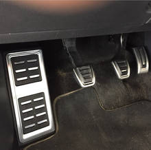 Крышка для педали автомобиля, крышка для подножки педали, тормозная муфта акселератора для VW Golf 7 GTi MK7 Passat VIII Seat Leon Octavia A7 Rapid Audi A3 8V 2024 - купить недорого