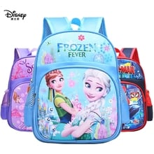 Disney-mochilas escolares con dibujos animados para niños y niñas de 3 a 8 años, mochilas infantiles transpirables con protección de peso reducido y columna vertebral 2024 - compra barato
