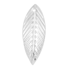 Doreen Box Lovely Charm Pendants Leaf Silver color 21x7.5mm,500PCs (B23257) 2024 - buy cheap