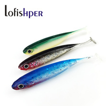 12PC/lot Soft Fishing Lure 6.8cm 2.6g Fake Artificial Bait Fishing Lures Soft Plastic For Spinning Telescopic Fish Free Shipping 2024 - buy cheap