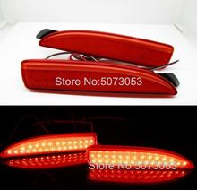 Reflector trasero con lente roja, luz de parachoques, luz trasera de freno, lámpara antiniebla trasera de parada para Mazda3 2014 ~ Mazda5 2013 ~ Mazda6 ATENZA, 48LED 2024 - compra barato