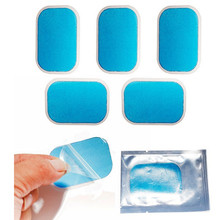 Almofadas de gel de substituição para ems, 20 peças, treinador abs para perda de peso, estimulador muscular, exercitador de substituição, adesivo de gel de massagem 2024 - compre barato