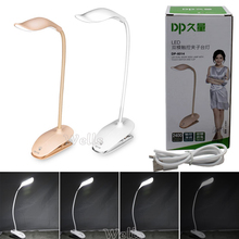 Duration Power eyes-protectable USB Table Lamp 20 lamp beads with Clip;led Reading Bed Light LED Desk lamp 2024 - buy cheap