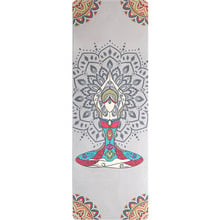 New Thickened 5mm natural rubber suede cloth printed non-slip yoga mat Soft and comfortable skin-friendly ma't 2024 - buy cheap