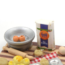 Ovos de casa de bonecas, porta-leite pão, miniatura, brinquedos para cozinha, alimentos, utensílios para presente, brinquedo 2024 - compre barato